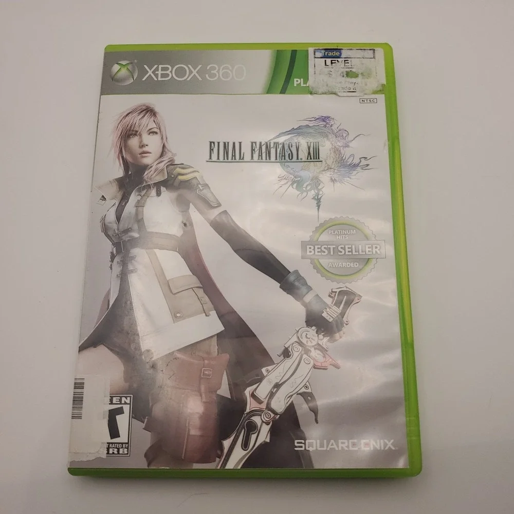 Final Fantasy XIII - Microsoft Xbox 360 Complete, 3 Disc W/ Manual